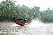 Foto: Cilts sievietes un saldūdens delfīnu meklējumi Borneo